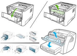 Как правильно вставить картридж в принтер простая инструкция